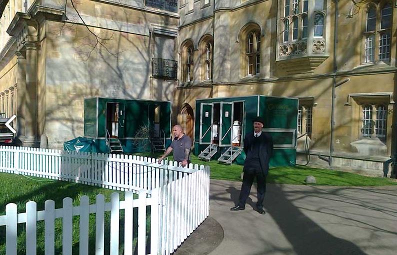 Trinity College - Classical Toilet Hire